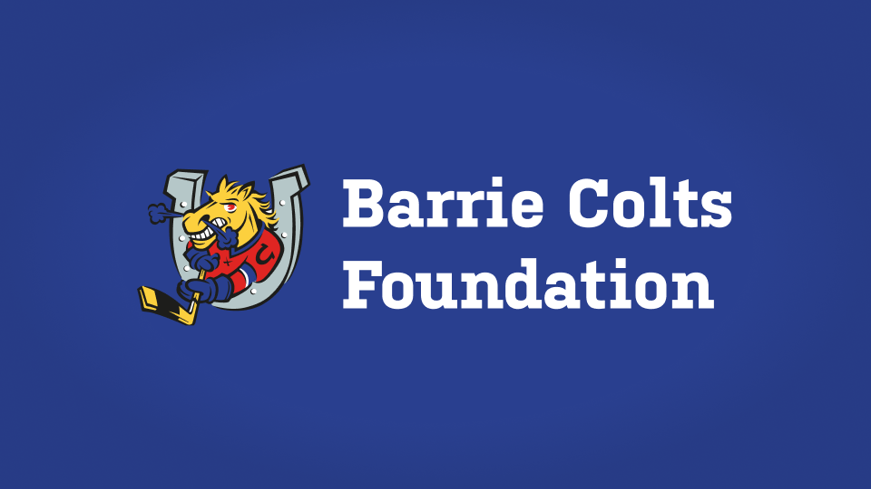A Message from the Barrie Colts Foundation